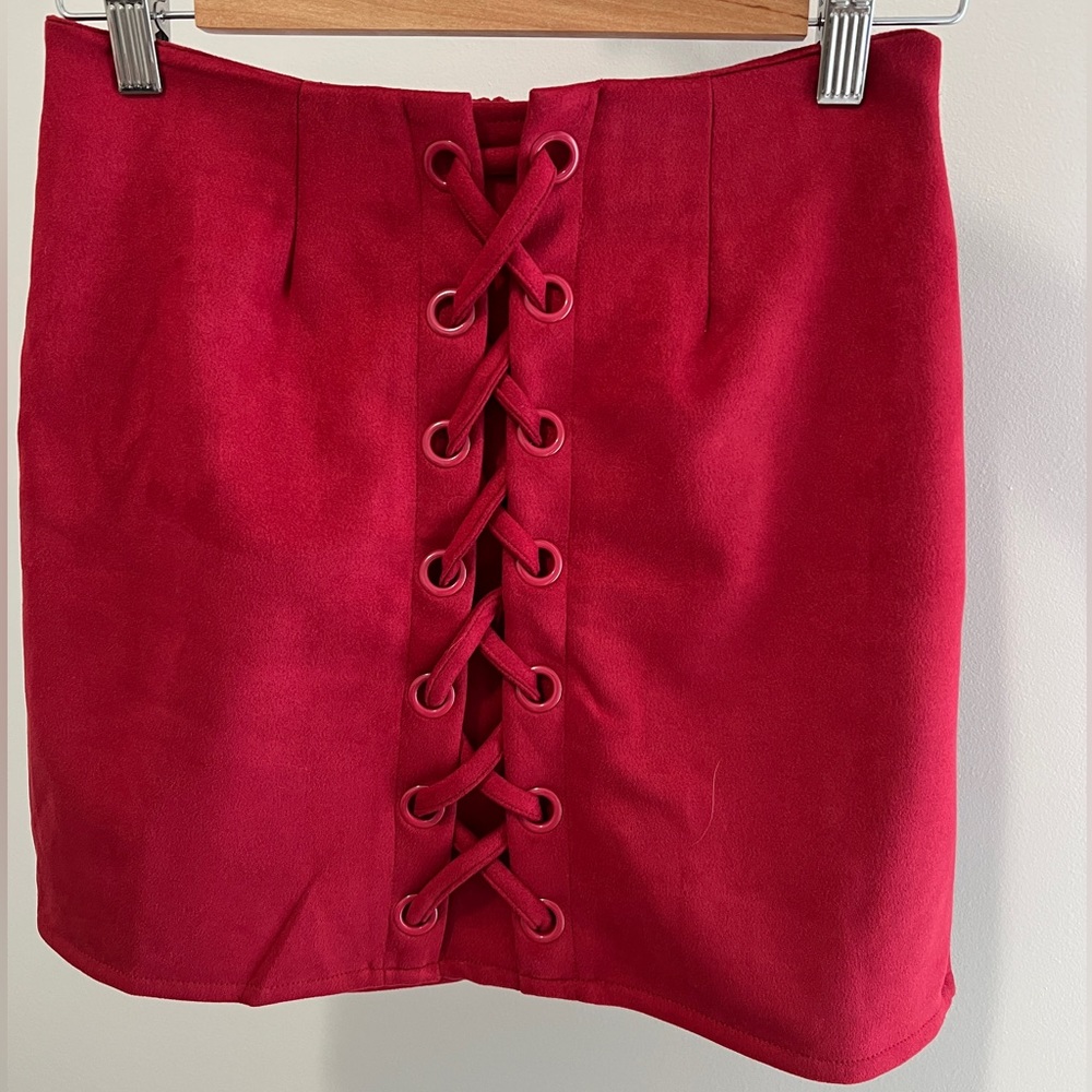 Velvet skirt